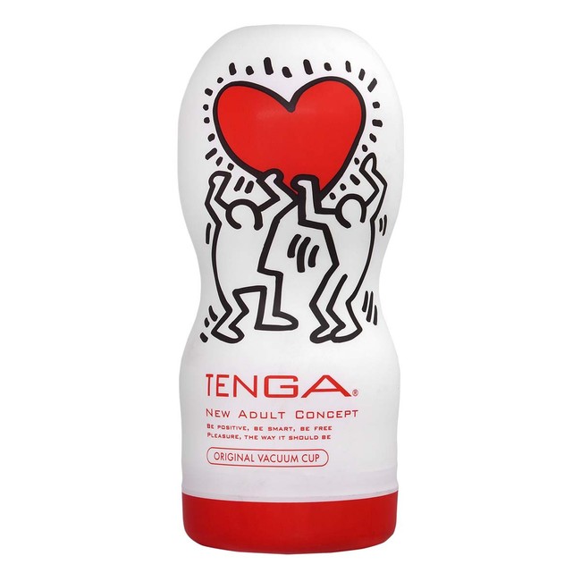 Мастурбатор TENGA&Keith Haring Deep Throat (глубокая глотка)