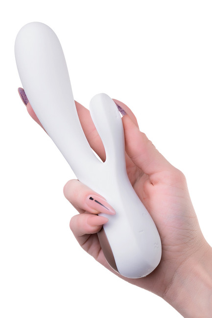 Нереалистичный вибратор Satisfyer Mono Flex, белый