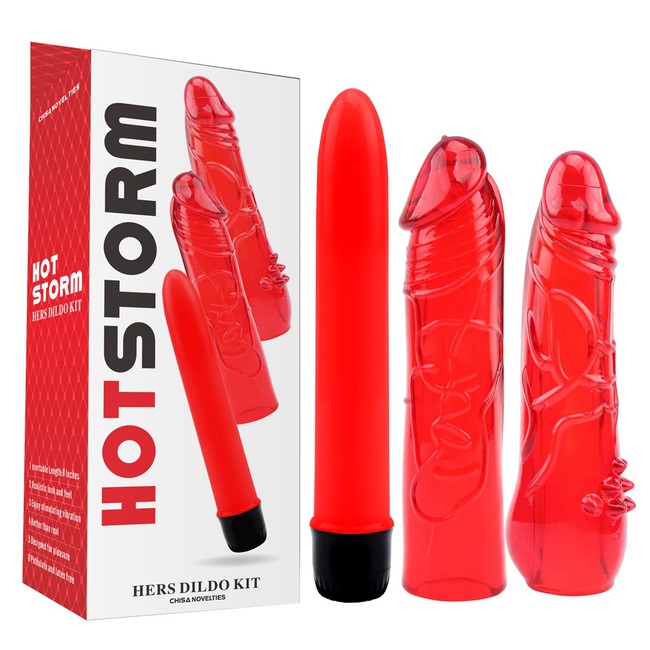 Секс набор из 3-х предметов Hers Dildo Kit