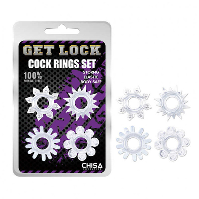 Набор эрекционных колец Cock Rings Set