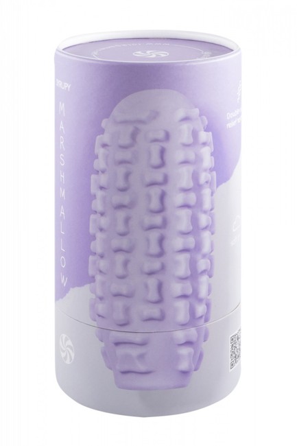 Двухсторонний мастурбатор закрытого типа MARSHMALLOW MAXI SYRUPY PURPLE