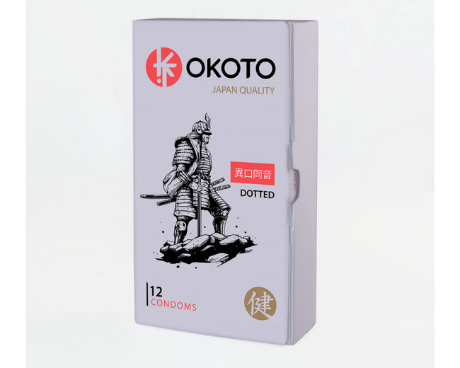 Презервативы OKOTO DOTTED, №12