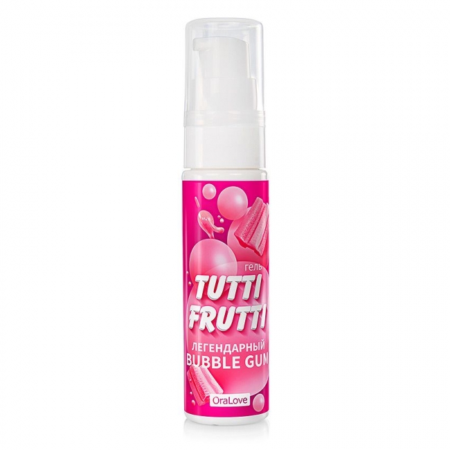 Интимный гель TUTTI-FRUTTI BUBBLE GUM 30 г