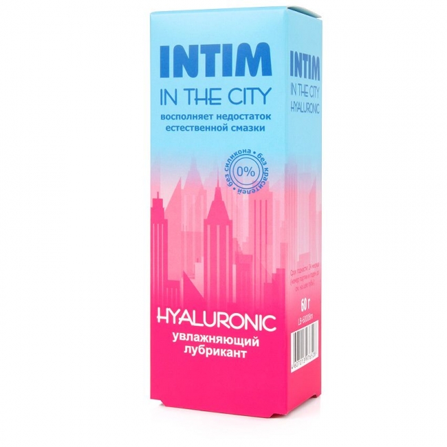 Лубрикант увлажняющий Intim in the city hyaluronic