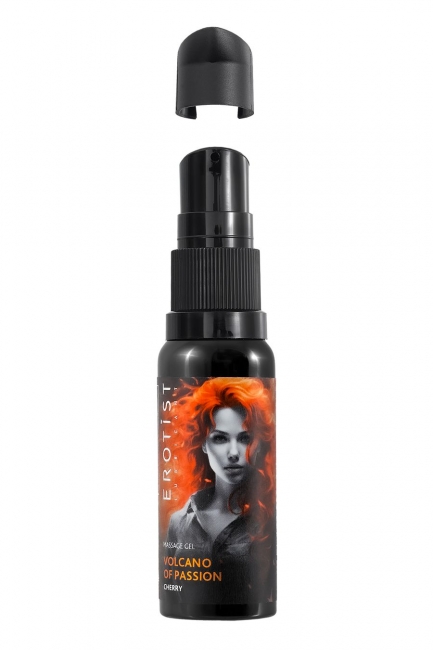 Гель с эффектом покалывания Erotist «VOLCANO OF PASSION» со вкусом вишни, 25 мл