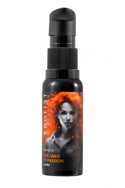 Гель с эффектом покалывания Erotist «VOLCANO OF PASSION» со вкусом вишни, 25 мл