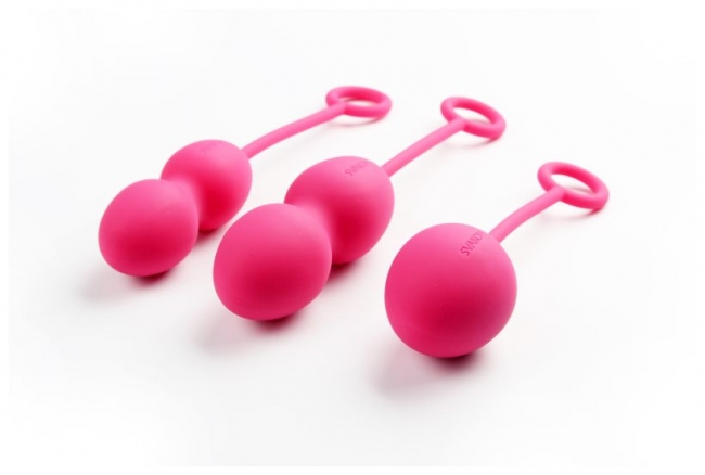 Nova Ball Сливовый Вагинальные шарики со смещенным центром тяжести / Без коробки /