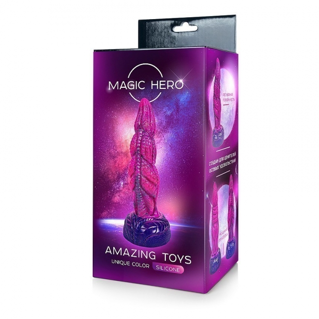 Необычный фаллоимитатор MAGIC HERO 170 мм