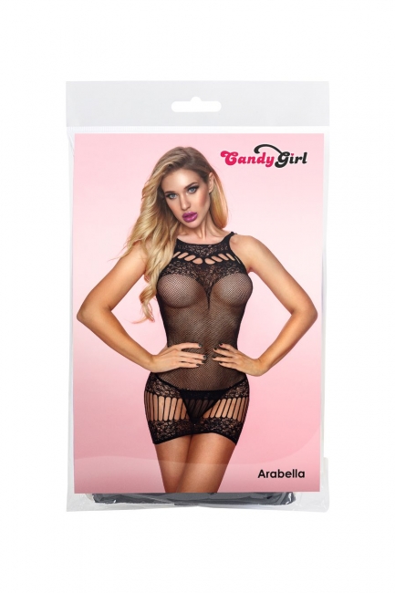 Платье-сетка и стринги Candy Girl Arabella