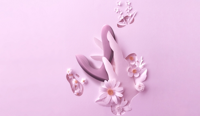 Интерактивный вибромассажер Erica /без коробки/