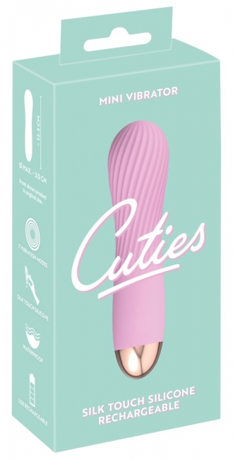 Вибратор мини Cuties розовый