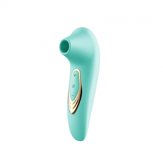 Миниатюрный вакумный стимулятор Rosyland зеленый