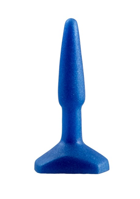 Анальная пробка Small Anal Plug Blue (12 см , синий)