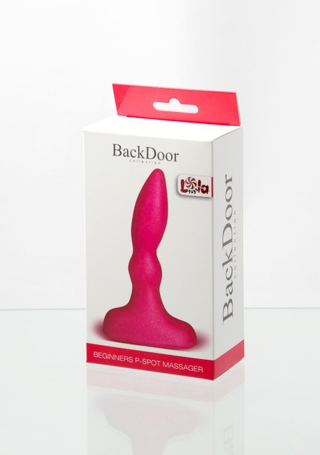 Анальный стимулятор Beginners P-Spot Massager Pink (11 см , розовый)