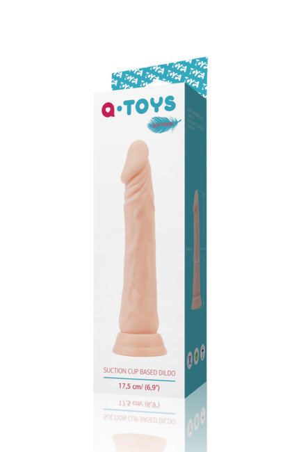 Фаллоимитатор с присоской A-toys, (19 см)