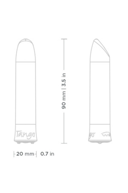 Мини вибромассажер  WE-VIBE Tango Blue (8 режимов)