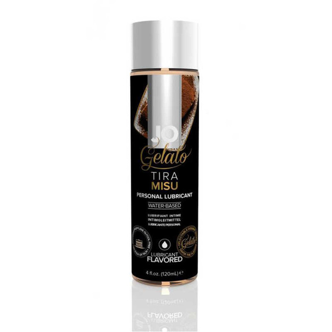 Вкусовой лубрикант на водной основе тирамису Jo Gelato Tiramisu Flavored Lubricant 120 мл