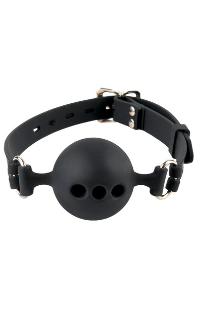 Силиконовый дышащий кляп Breathable Ball Gag - Medium