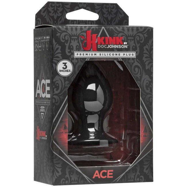 Анальная пробка Kink Ace Silicone Plug 3