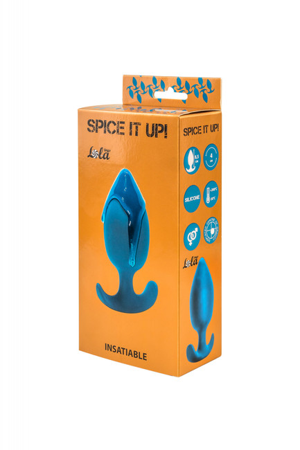 Пробка для ношения со смещенным центром тяжести Spice it up Insatiable Aquamarine