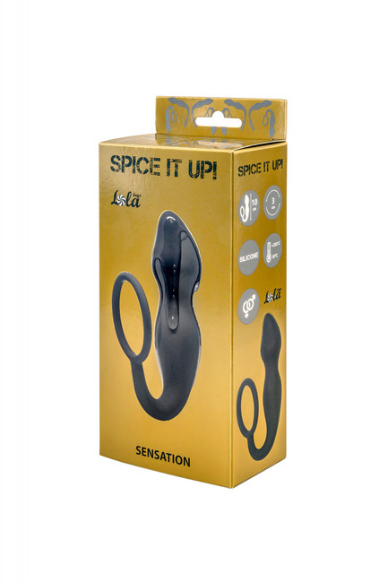 Анальная пробка Spice it up Sensation Dark Grey