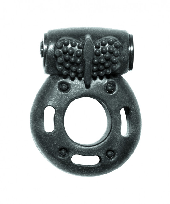 Эрекционное кольцо с вибрацией Rings Axle-pin black