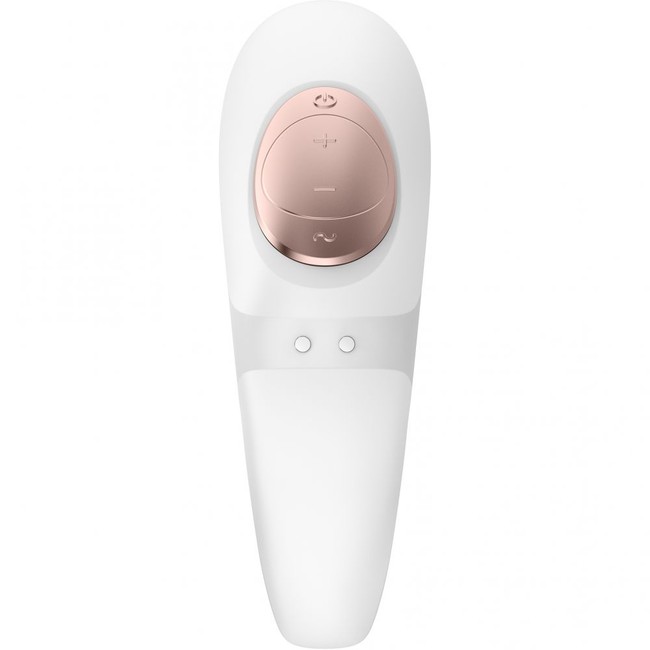 Вакуум-волновой бесконтактный стимулятор для пар Satisfyer Pro 4 Couples (10 режимов ), белый