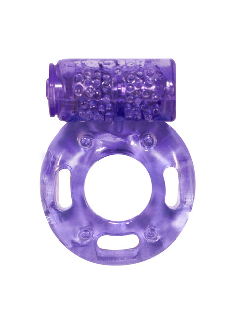 Эрекционное кольцо с вибрацией Rings Axle-pin purple