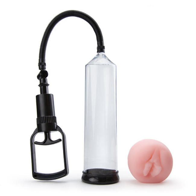 Вакуумная помпа мужская поршневая Penis Enlarger Pump