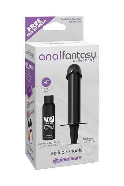 Фалоимитатор-шприц Anal Fantasy Collection EZ Lube Shooter , вмещает до 30 мл