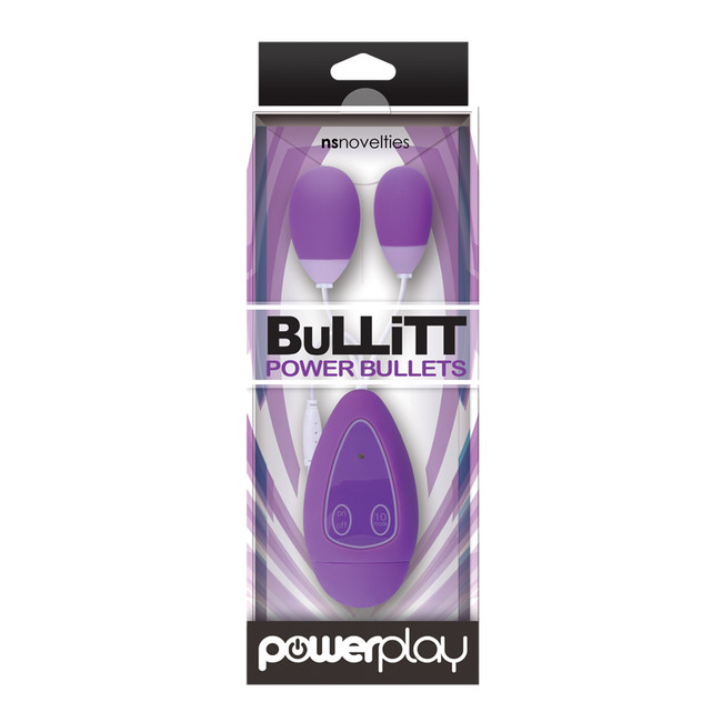 Два виброяйца с пультом Power Play BuLLiTT Double