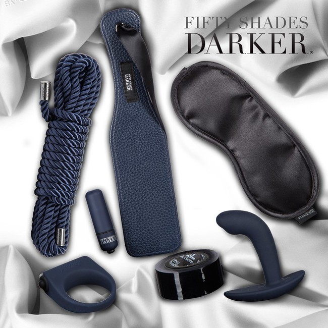 Набор для эротических игр из 7 предметов Dark Desire Advanced Couples Kit