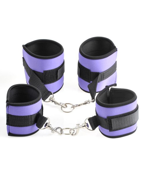 Набор для бондажа фиолетовый Fetish Fantasy Series Purple Pleasure Bondage Set