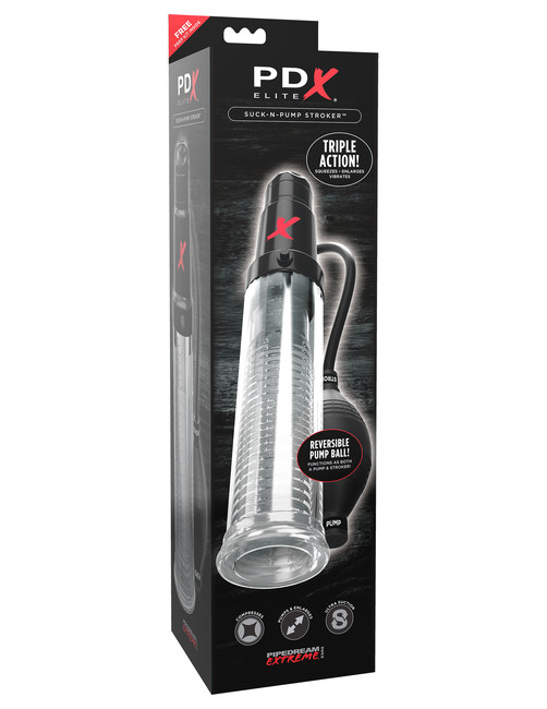 Вакуумная вибропомпа PDX Elite Suck-N-Pump Stroker