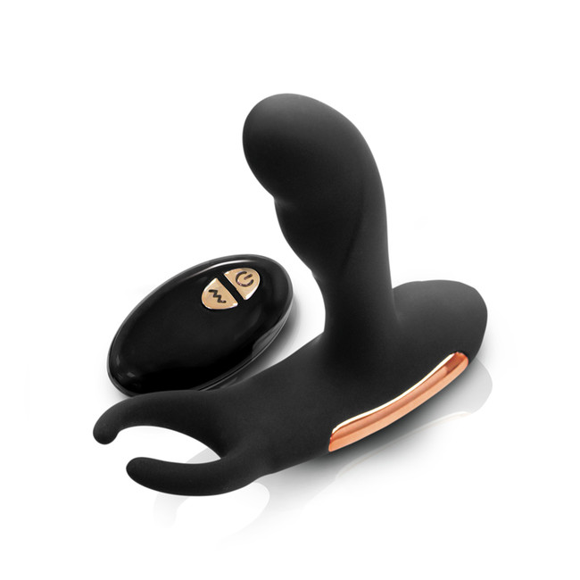 Массажер простаты с вибрацией и функцией нагрева Renegade Sphinx Warming Prostate Massager (черный)