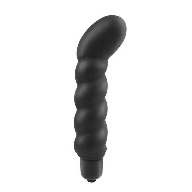 Анальный массажер Ribbed P-Spot Vibe, черный