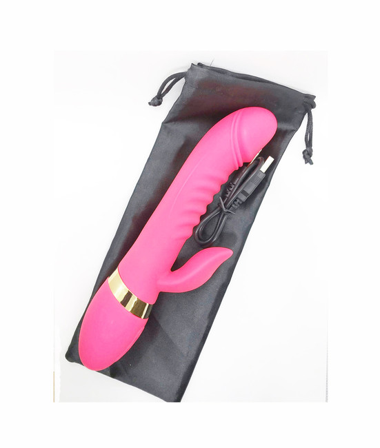 Супер-мощный женский пульсатор Kyleigh Vibrating Rod pink (розовый)